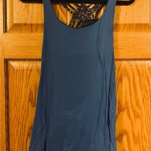 Lululemon Women's Blue Sleeveless Top